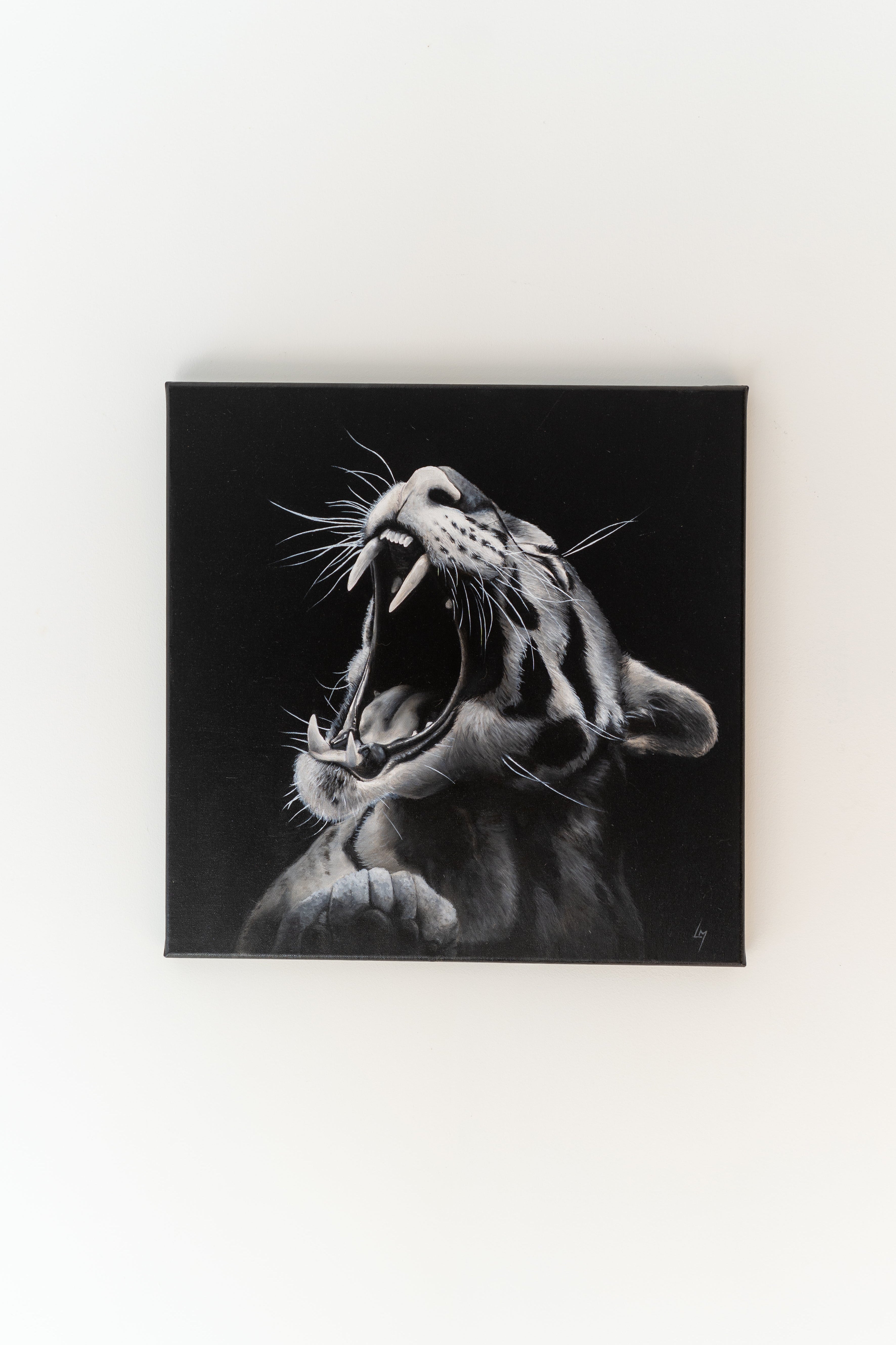 leopard painting