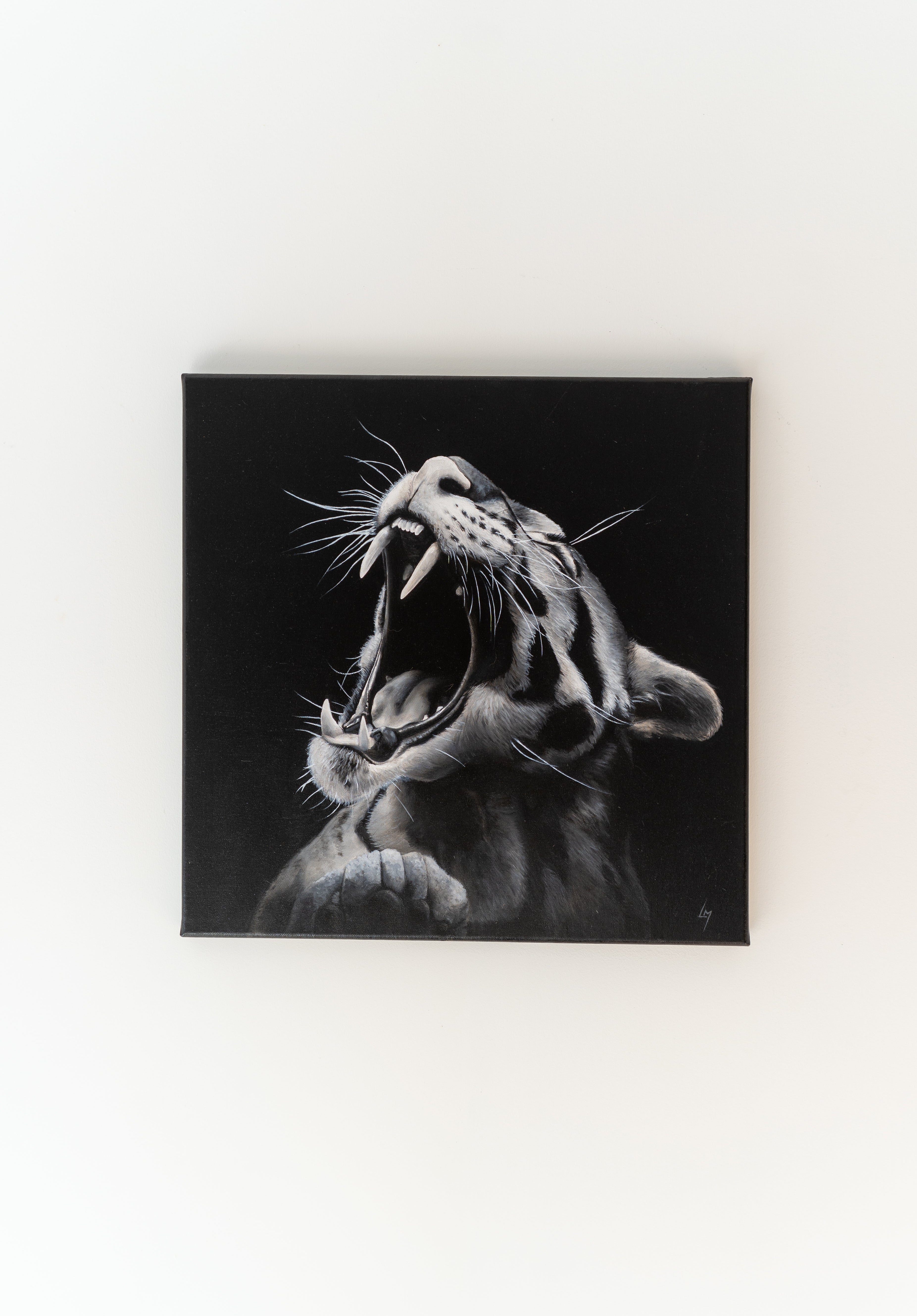 leopard painting
